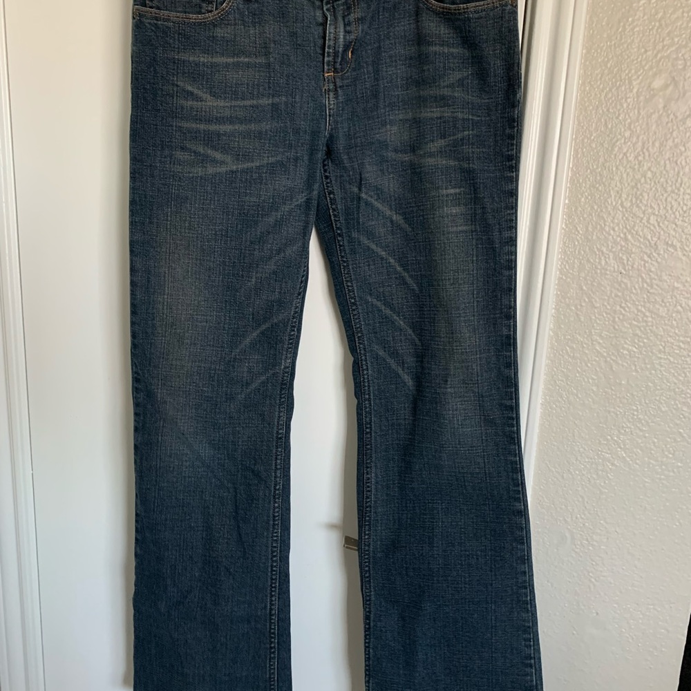 Express jeans; bootcut. Like new.